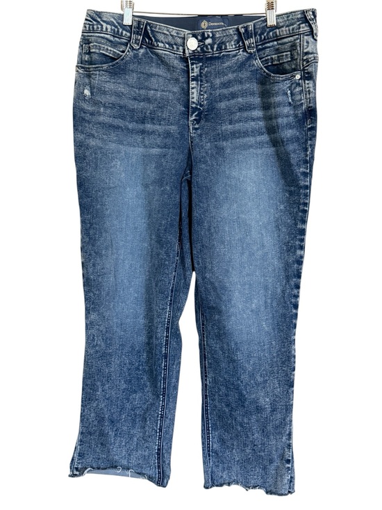 Democracy Denim - Democracy Ab”solution” Cropped Raw Hem Stretch Jeans Women’s Size 18W